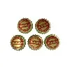 Are there any innovative features in modern metal screw caps?