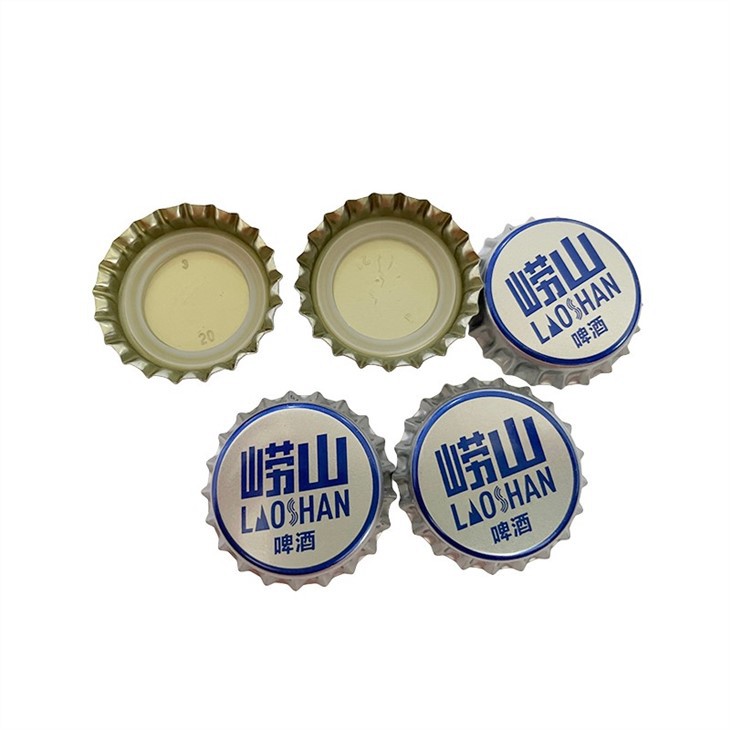 face and liner sides of UTC crown cap